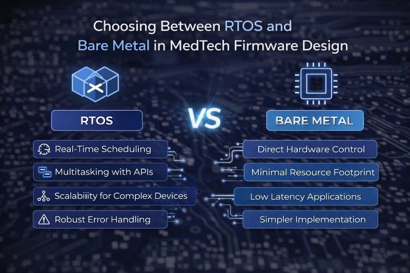 RTOS vs Bare Metal in MedTech