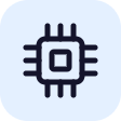 Embedded Software Development ico tile chip blue
