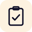 Firmware Development Services ico tile clipboard peach