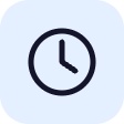 Embedded Engineering Staff Augmentation ico tile clock blue